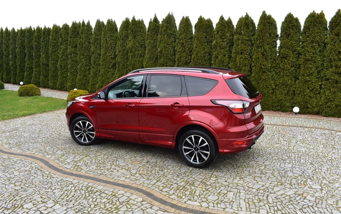 Ford Kuga cena 73500 przebieg: 125321, rok produkcji 2018 z Barcin małe 781